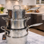 8pcs Uakeen  Stainless Steel Cookware set (VK-99)