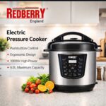 Redberry electric pressure cooker 6litres