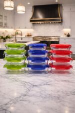 Signature 4pcs glass containers