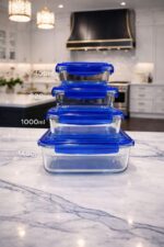 Signature 4pcs glass containers - Image 4