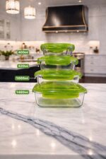 Signature 4pcs glass containers - Image 3