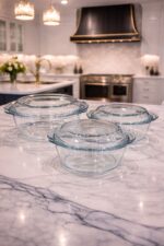 3pcs glass containers with lids - Image 2