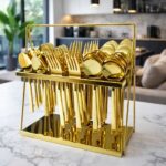 36pieces Gold Cutlery Set