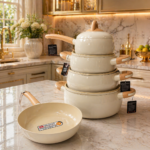 UCC Granite coated cookware set