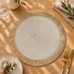 Glow and dine table mats