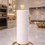 Elegant paper towel holder