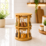 Spice Jars with rotatable stand - Image 2