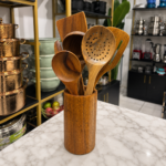 Wooden cooking spoons