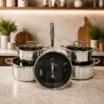 Uakeen stainless steel cookware