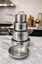 Uakeen Stainless Steel Cookware Set