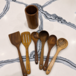 Wooden cooking spoons - Image 3