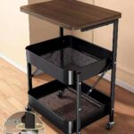 Multipurpose storage rack with mesh
