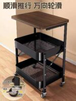 Multipurpose storage rack with mesh