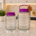 Glass storage containers