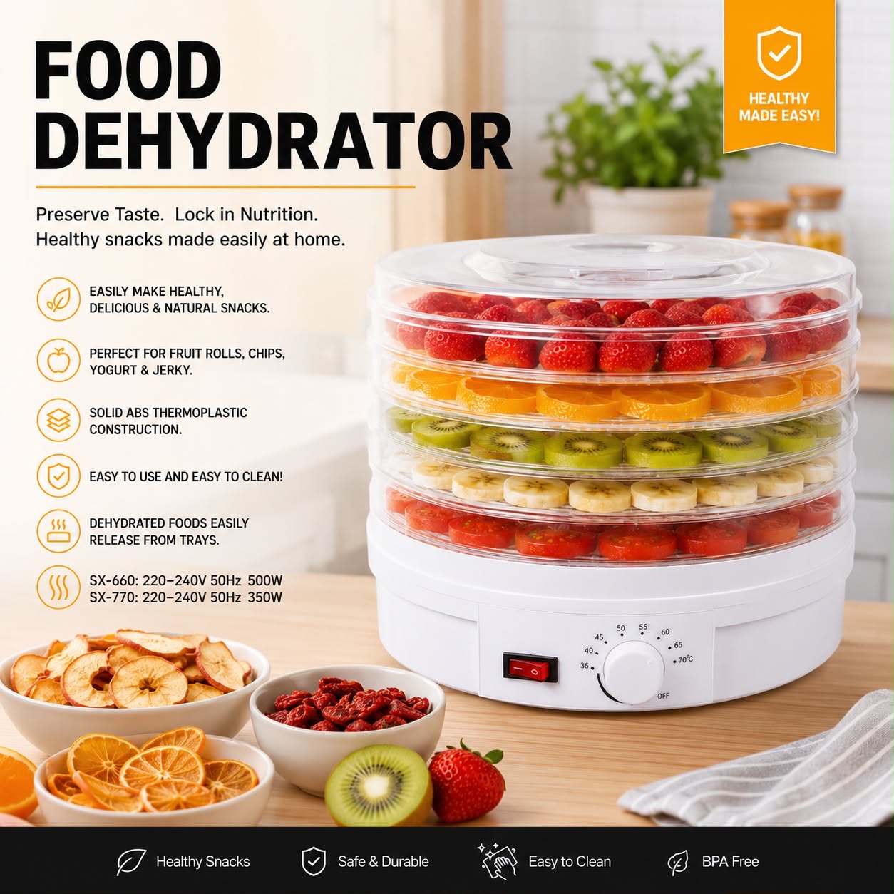 416675f2-69e6-4fd5-b9f3-004e87c974fd Food dehydrator - Image 1