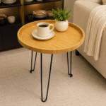 Round tray with stands