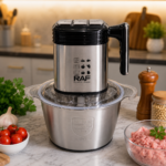 RAF Stainless steel electric food chopper