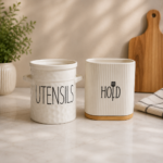 Ceramic utensil Holder - Image 2