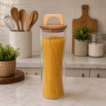 Spaghetti glass jars - Image 2