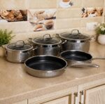 UCC life Stainless Steel Cookware set 8 pieces - Image 2