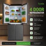 Synix 4 Door Refrigerator - Image 3