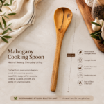 Mahogany cooking spoon