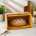 Bamboo bread bin - Image 2