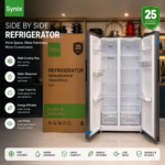 Synix Side by Side refrigerator - Image 2