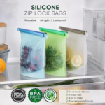 Silicone Fridge ziplock  bags