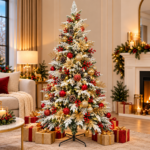 Snow flaked Christmas Trees - Image 2