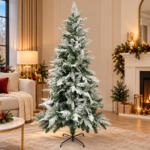 Snow flaked Christmas Trees