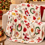 Christmas themed fleece blankets - Image 2