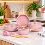 9pcs Ceramic cookware - Image 3