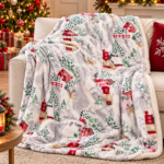 Christmas themed fleece blankets - Image 3