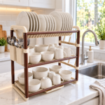 Plastic 3 Tier Dish Rack